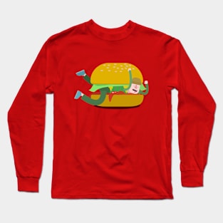 Burger Food Long Sleeve T-Shirt